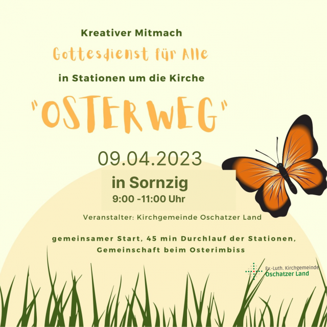 s_oschatz-osterweg1-1 | Kirche Oschatzer Land - Neuigkeiten - Einladung zum Osterweg Sornzig